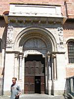 Toulouse, Basilique Saint-Sernin, Porte Miegeville (1)
